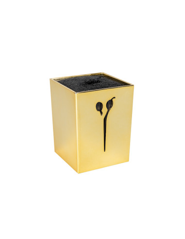 Gold scissors stand