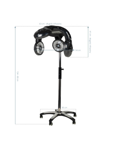 Gabbiano infrazon standing 938 black