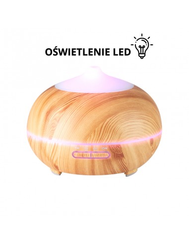 Aroma diffuser spa air humidifier 06 light wood 400ml + timer