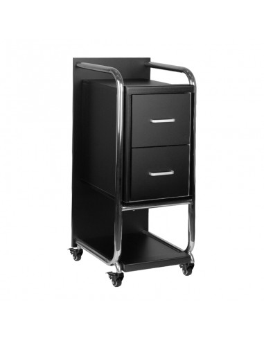 Gabbiano Friseurassistentin Solo silber – schwarz
