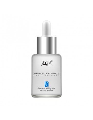 DEVICE MINI SKIN SCRUBBER WHITE PEARL + SYIS AMPOULE WITH HYALURONIC ACID 15 ML