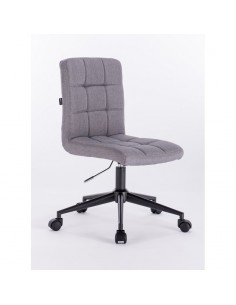 Hroove Salon Chair on Wheels - Grey chairs on wheels BFHR7009K