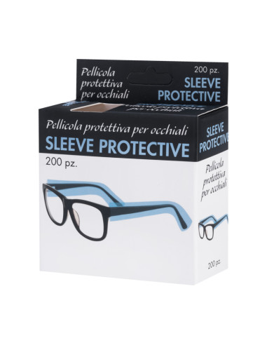 SAFETY FOIL GLASSES 200 PCS.