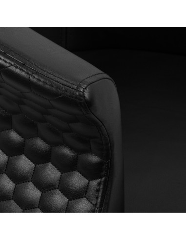 Gabbiano hairdressing chair Wersal gold black