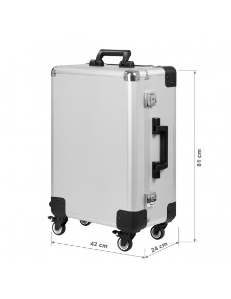 CASE PORTABLE STAND T-27 SILVER
