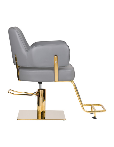 GABBIANO HAIRDRESSING CHAIR LINZ GOLD GREY