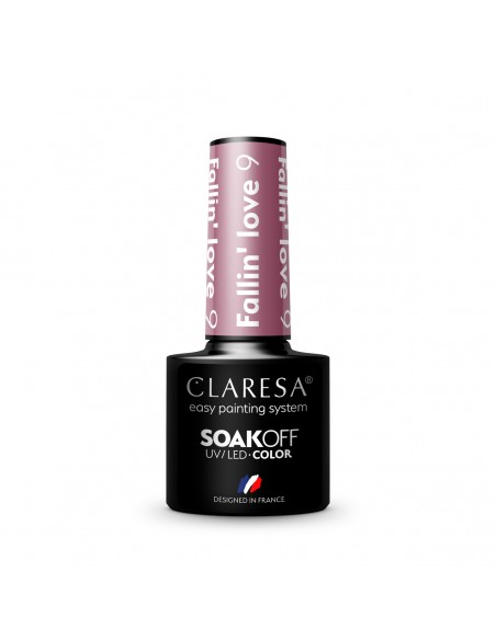 CLARESA Hybrid nail polish FALLIN "LOVE 9 -5g