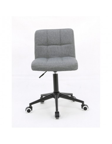 Hroove Salon Chair on Wheels - White chairs on wheels BFHR1015K