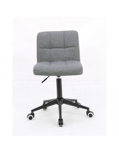 Hroove Salon Chair on Wheels - White chairs on wheels BFHR1015K