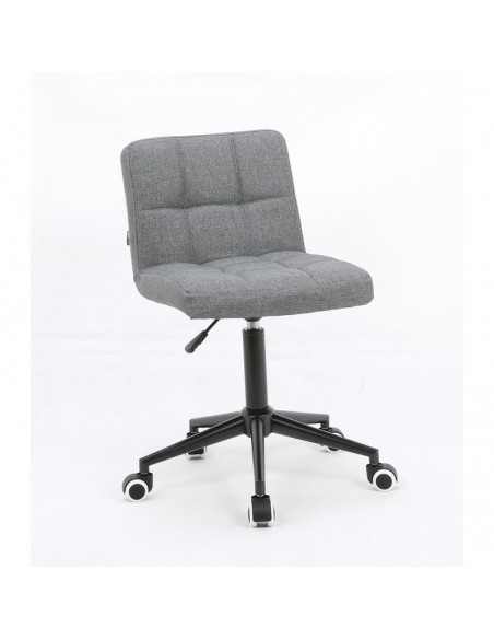 Hroove Salon Chair on Wheels - White chairs on wheels BFHR1015K