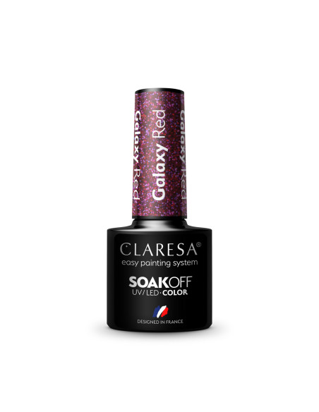 CLARESA Gel polish Galaxy Red 5g
