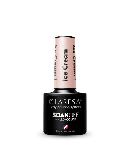 CLARESA hybrid polish Ice cream 1 -5g
