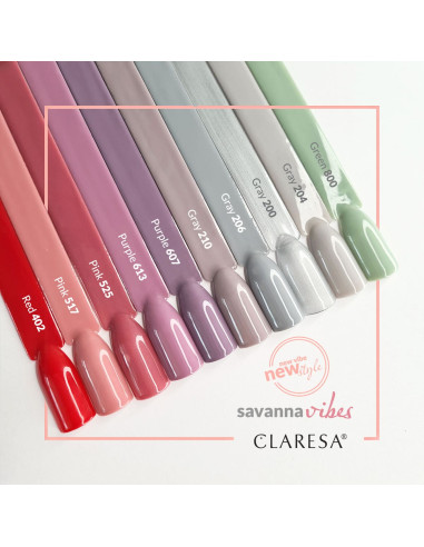 CLARESA Hybrid polish PURPLE 613 -5g  