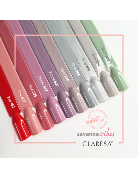 CLARESA Hybrid polish PURPLE 613 -5g  