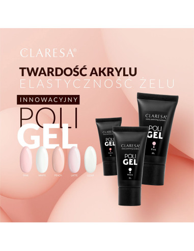 CLARESA POLI GEL PINK 30 g