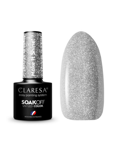 CLARESA Hybrid nail polish Make It Shine! 7 -5g
