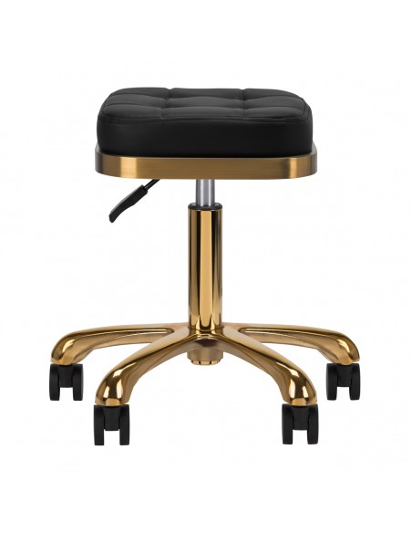 COSMETIC STOOL M-1645 BLACK GOLD