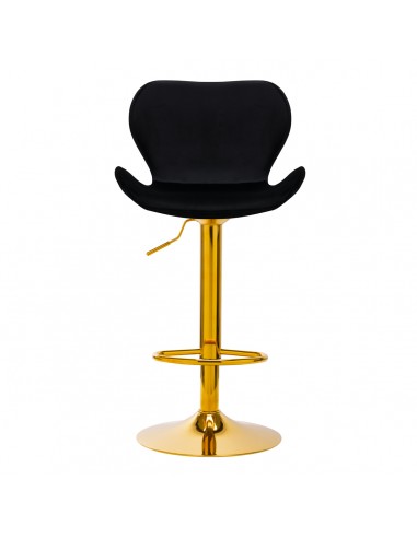 BAR STOOL QS-B15 VELVET BLACK