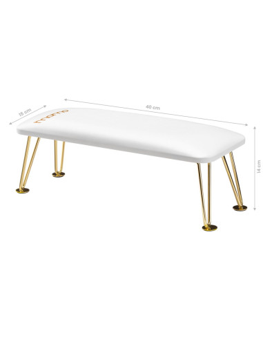 MANICURE STAND 6M GOLDEN WHITE