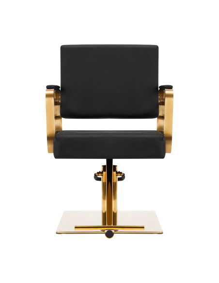 GABBIANO HAIRDRESSING CHAIR AVILA BLACK GOLD
