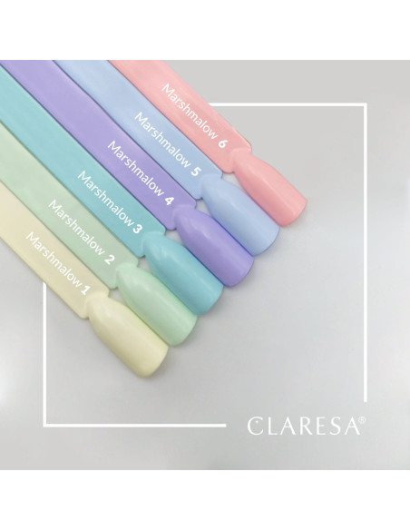 CLARESA hybrid polish MARSHMALLOW 2 5g