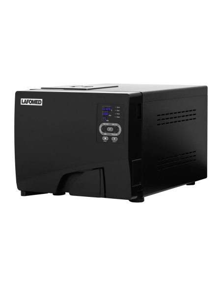 LAFOMED AUTOCLAVE STANDARD LINE LFSS08AA LED WITH PRINTER 8 L CL. B MEDICAL BLACK