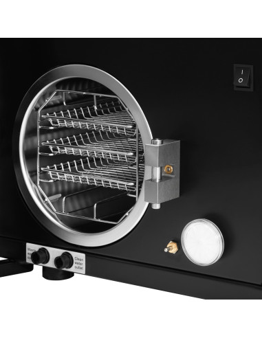 LAFOMED AUTOCLAVE STANDARD LINE LFSS08AA LED WITH PRINTER 8 L CL. B MEDICAL BLACK
