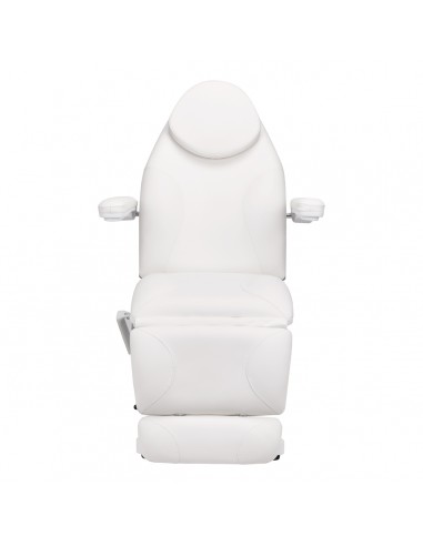 Sillon Basic electric cosmetic chair 3 motors white 