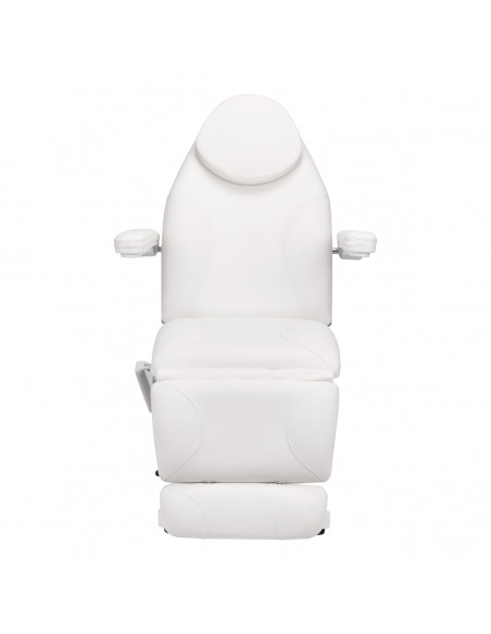 Sillon Basic electric cosmetic chair 3 motors white 