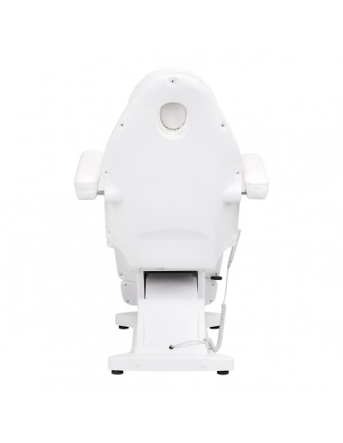 Sillon Basic electric cosmetic chair 3 motors white 