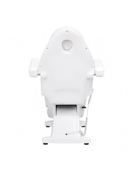 Sillon Basic electric cosmetic chair 3 motors white 