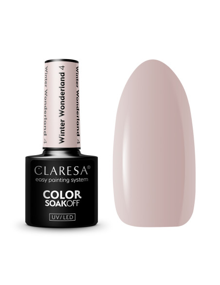 CLARESA Hybrid Polish Winter Wonderland 4 - 5g.