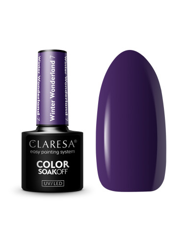 CLARESA Hybrid Polish Winter Wonderland 7 - 5g.