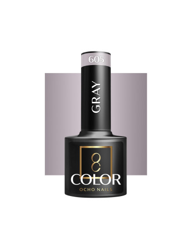 OCHO NAILS Hybrid nail polish gray 605 -5 g