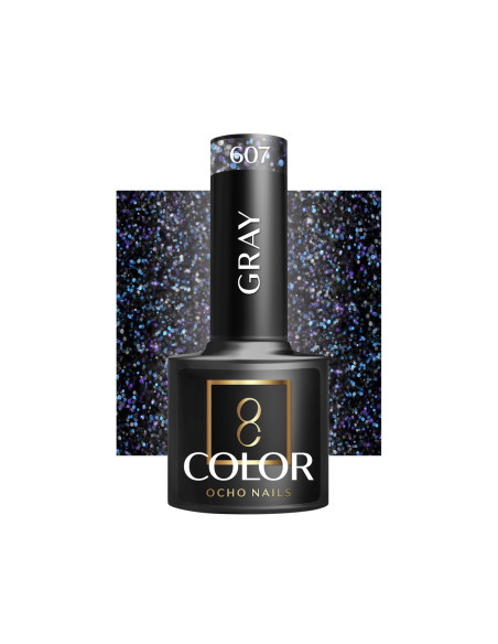 OCHO NAILS Hybrid nail polish gray 607 -5 g