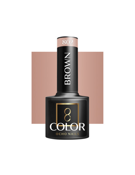 OCHO NAILS Hybrid nail polish brown 802 -5 g