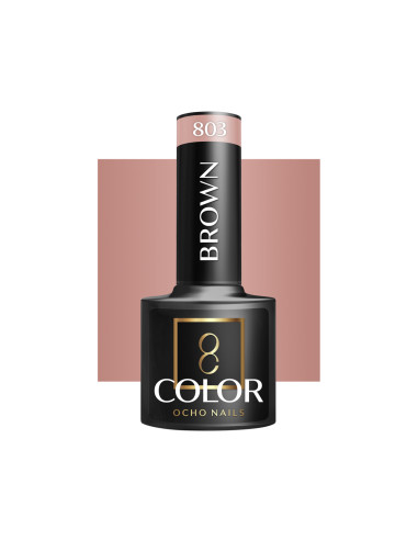 OCHO NAILS Hybrid nail polish brown 803 -5 g