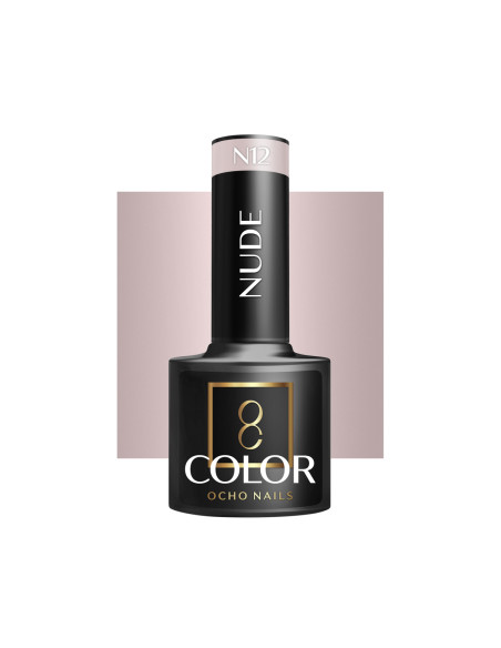 OCHO NAILS Hybrid nail polish nude N12 -5 g
