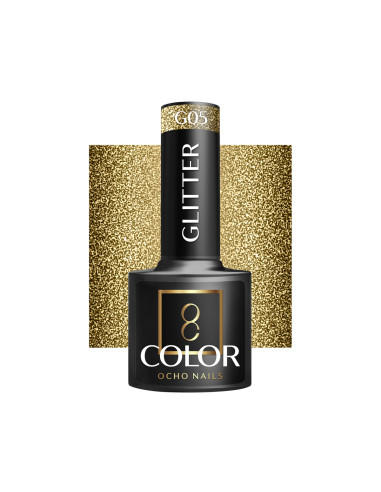 OCHO NAILS Hybrid nail polish glitter G05 -5 g
