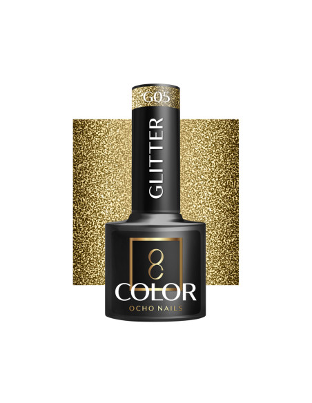 OCHO NAILS Hybrid nail polish glitter G05 -5 g