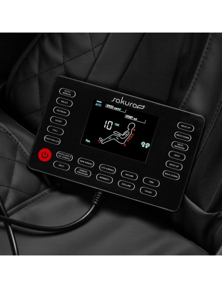 Sakura massage chair Standard 801 black and red