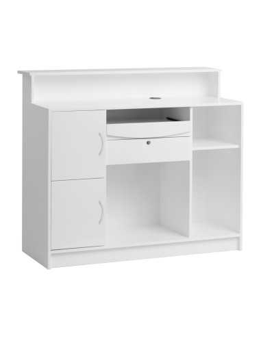 Gabbiano Reception Desk G26B White
