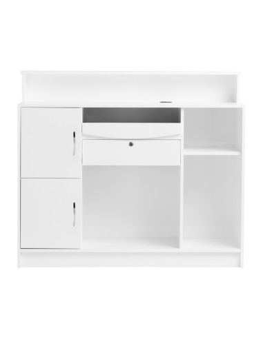 Gabbiano Reception Desk G26B White