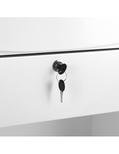 Gabbiano Reception Desk G26B White