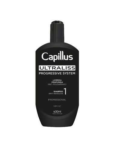 Capillus Ultraliss Nanoplastic, cleansing shampoo, step 1, 400ml