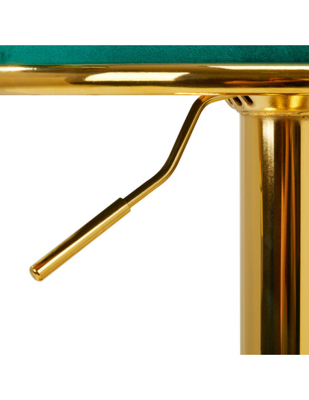 4Rico Bar Hocker QS-B313a green velvet