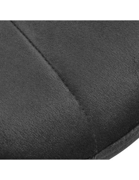 4Rico Cosmetic chair QS-186 gray velvet