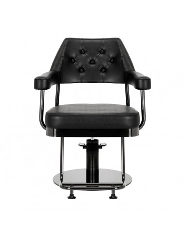 Gabbiano hairdressing chair Granda black