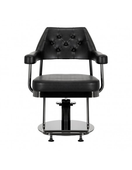 Gabbiano hairdressing chair Granda black