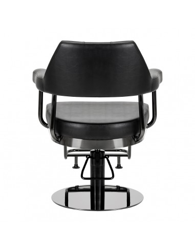 Gabbiano hairdressing chair Granda black